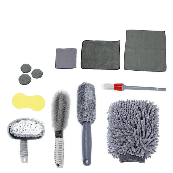 Conjunto de Ferramentas de Limpeza Automotiva - 6 ou 12 peças