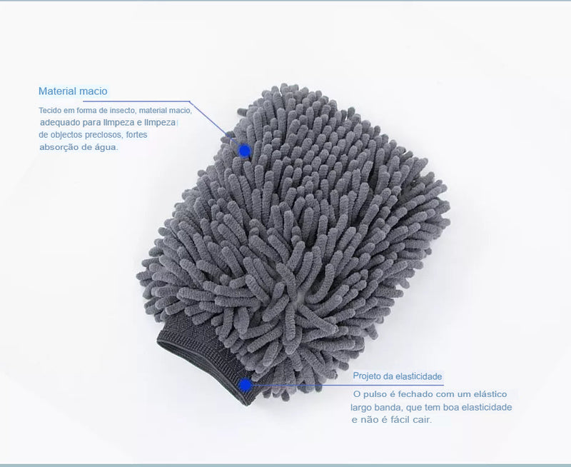 Conjunto de Ferramentas de Limpeza Automotiva - 6 ou 12 peças