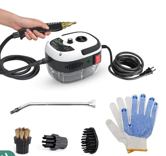 Limpador a Vapor Turbo Pressurizado 2500W Bivolt – Higienização Profunda [Oferta Estendida]