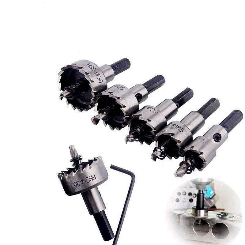 Kit de Brocas Serra Circular Titânio
